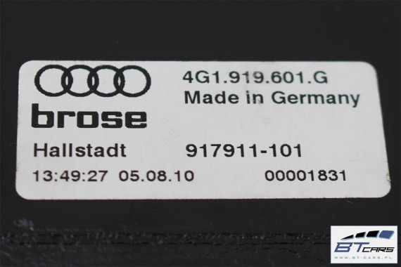 AUDI A7 ZESTAW MMI 3G+ MONITOR CZYTNIK PANEL 4G1919612C 4G0035670A 4G0919601G 4G10350670 wyświetlacz gałka touchpad sd navi sim