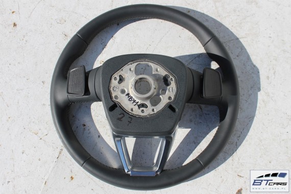 AUDI A4 Q5 Q7 KIEROWNICA + BIEGI 4M0419091B 4M0 419 091 B 4M0419091M 4M0419091B MVK  szara 4M0419091M 4M0419091B 4M0419091M 8W