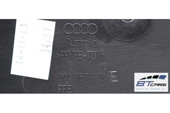 AUDI A3 SPORTBACK FL BOCZEK KLAPY BAGAŻNIKA 8V 2013- 8V4867973B 8V4867979E 8V4 867 973 B 8V4867979E BOCZKI 8V4867973 8V4867979