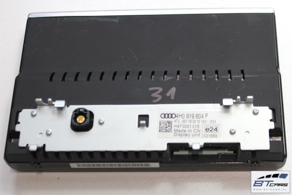 AUDI A8 MONITOR 8'' WYSWIETLACZ LCD 8 CALI 4H0919604F 4H0919604C 4H0919604D 4H0919604B 4H0919604G 4H0919604H 4H0919604 4H0919604