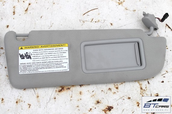 AUDI A8 BLENDA PRZECIWSŁONECZNA OSŁONA 4H0857551C 4H0857552C słoneczna słonecznik EP1 srebrny moon 4H0857551 4H0857552 4H0857551