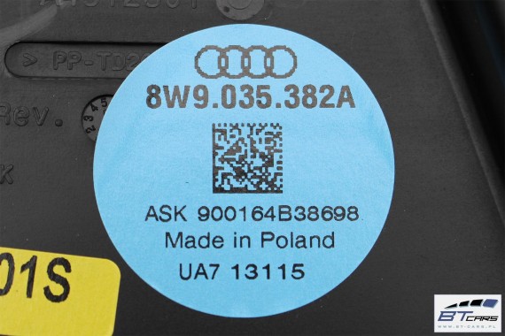 AUDI A4 KOMBI GŁOŚNIKI WZMACNIACZ 8W0035223 BANG OLUFSEN 8W0 035 223 8W KOMPLET ZESTAW GLOŚNIKÓW 8W5035411A 8W5035297