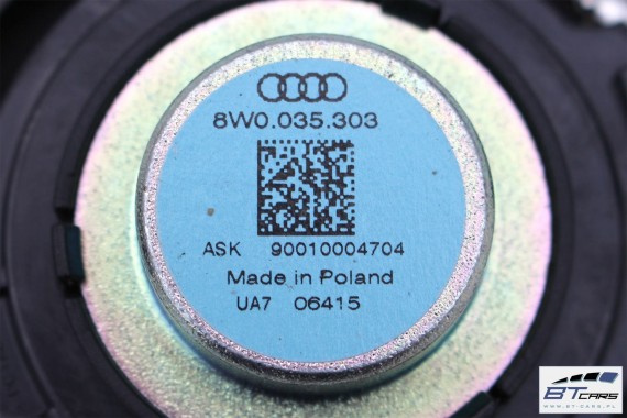 AUDI A4 KOMBI GŁOŚNIKI WZMACNIACZ 8W0035223 BANG OLUFSEN 8W0 035 223 8W KOMPLET ZESTAW GLOŚNIKÓW 8W5035411A 8W5035297