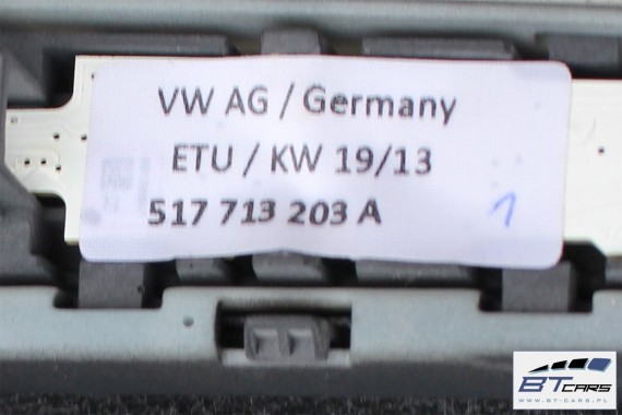 VW SPORTSVAN GAŁKA ZMIANY BIEGÓW 517713203A 517 713 203 A GAŁKI Z MIESZKIEM skrzynia biegów automat automatyczna UMF - czarny
