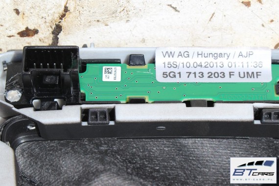 VW GOLF 7 VII GAŁKA ZMIANY BIEGÓW 5G1713203F 5G1713203J UMF - czarny 5G 5G1713203F 5G1713203J 5G1713203F 5G1713203 5G1713203F