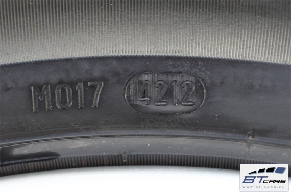 VW SCIROCCO EOS PASSAT FELGI 17 cali OPONY LATO KOŁA felga 1K8601025B  8J*17H2 ET41 opona Pirelli Cinturato P7 235/45/17 94W