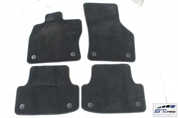 AUDI A3 SPORTBACK DYWANIKI PODŁOGI S-LINE 8V1863691 8V4864451C 8V4864452C 8V1864435C 8V1864436C 8V1864435 wycieraczki 8V1863691C