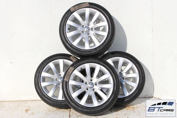 VW SCIROCCO EOS PASSAT B6 B7 CC FELGI 17 OPONY KOŁA FELGA 1K8601025 LATO Turanza ER300  225/45/17 91W 1K8601025 1K8601025