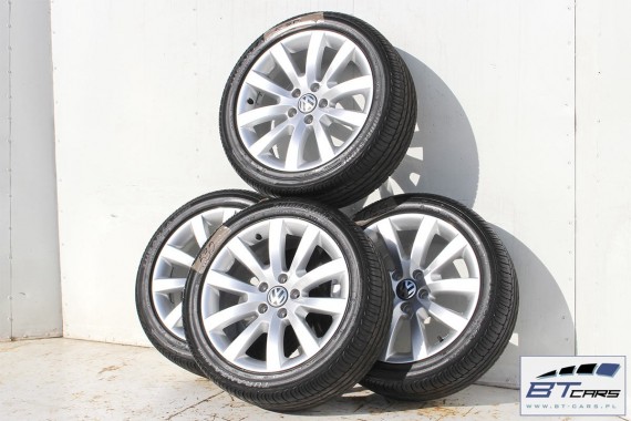 VW SCIROCCO EOS PASSAT B6 B7 CC FELGI 17 OPONY KOŁA FELGA 1K8601025 LATO Turanza ER300  225/45/17 91W 1K8601025 1K8601025