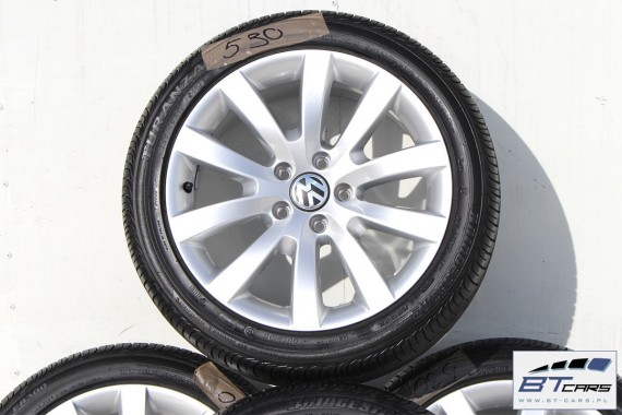 VW SCIROCCO EOS PASSAT B6 B7 CC FELGI 17 OPONY KOŁA FELGA 1K8601025 LATO Turanza ER300  225/45/17 91W 1K8601025 1K8601025