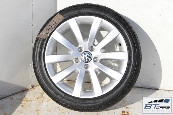 VW SCIROCCO EOS PASSAT B6 B7 CC FELGI 17 OPONY KOŁA FELGA 1K8601025 LATO Turanza ER300  225/45/17 91W 1K8601025 1K8601025