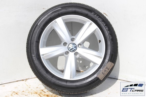 VW THE BEETLE FELGI 17 cali OPONY LATO KOŁA felga 561601025A 7J*17H2 ET43 opona Bridgestone Turanza ER300 215/55/17 94V 5C