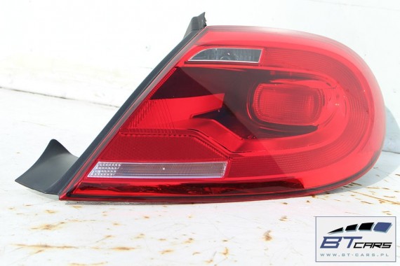 VW THE BEETLE CABRIO LA7W TYŁ ZDERZAK tylny + KLAPA BAGAŻNIKA LAMPY lampa błotniki 5C 5C3 2012- Kolor 8E8E LA7W srebrny 5C0