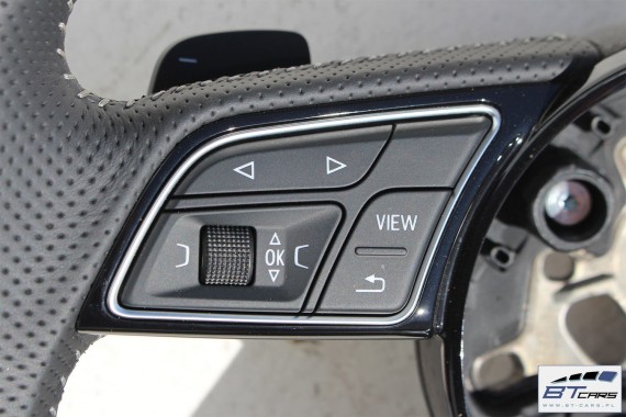AUDI A3 A4 A5 Q2 KIEROWNICA S-LINE 8W0419091AF 8W0419091DH 81A419091AD 8W0 419 091 JAH czarny 8W0419091AF 8W0419091DH 8W0419091