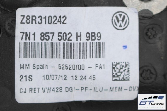VW SHARAN LUSTERKO DRZWI PRAWE 13 pin LH5X 7N zewnętrzne pinów kabli przewodów składane 7N1857502H 7N1 857 502 H