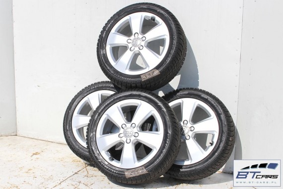 AUDI A3 TT FELGI ZIMA 17 cali OPONY KOŁA felga 8V0601025C 6J*17H2 ET48 opona Dunlop SP Winter Sport 3D 205/50/17 93H 8V zimowe