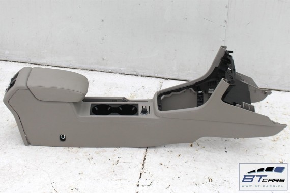 VW GOLF 7 VII TUNEL ŚRODKOWY + PODŁOKIETNIK 5G 5G1863241 5GM864298A Z PODŁOKIETNIKIEM skóra kolor mocca ZA2 shetland 5G0864207