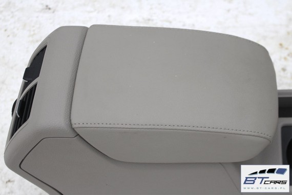 VW GOLF 7 VII TUNEL ŚRODKOWY + PODŁOKIETNIK 5G 5G1863241 5GM864298A Z PODŁOKIETNIKIEM skóra kolor mocca ZA2 shetland 5G0864207
