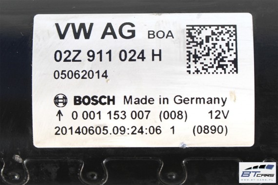 AUDI VW SEAT SKODA ROZRUSZNIK 2,2 KW 02Z911024H 02Z911024HX 02Z 911 024 H 02Z911024H 02Z911024H 02Z911024H 02Z911024H 02Z911024H