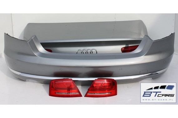 AUDI A8 TYŁ ZDERZAK tylny + KLAPA BAGAŻNIKA + 4H 4H0 D4 2010-2014 4H0807521 Q4Q4 LY7G 4H0807511 4H0807521 4H0827023B 4H0827023