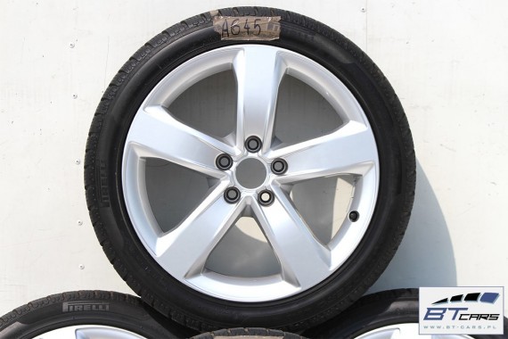 AUDI A4 A5 A6 A7 FELGI 18 OPONY ZIMA KOŁA felga 4G0601025M 7,5J*18H2 ET37 Pirelli Sottozero W210 225/45/18 95H 8K 8W 4G zimowe