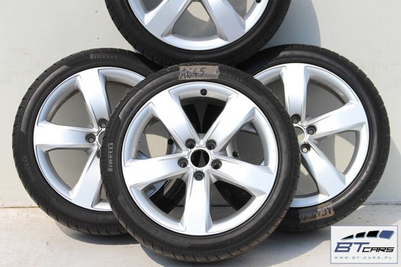 AUDI A4 A5 A6 A7 FELGI 18 OPONY ZIMA KOŁA felga 4G0601025M 7,5J*18H2 ET37 Pirelli Sottozero W210 225/45/18 95H 8K 8W 4G zimowe