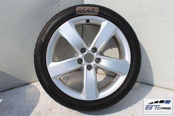 AUDI A4 A5 A6 A7 FELGI 18 OPONY ZIMA KOŁA felga 4G0601025M 7,5J*18H2 ET37 Pirelli Sottozero W210 225/45/18 95H 8K 8W 4G zimowe