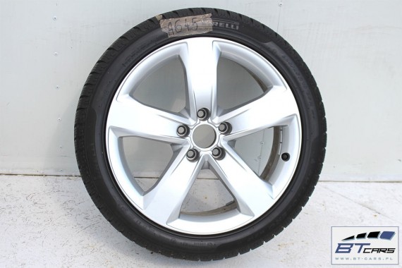 AUDI A4 A5 A6 A7 FELGI 18 OPONY ZIMA KOŁA felga 4G0601025M 7,5J*18H2 ET37 Pirelli Sottozero W210 225/45/18 95H 8K 8W 4G zimowe