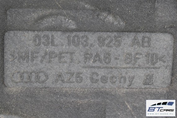 AUDI A4 Q5 POKRYWA SILNIKA 2.0 TDi 03L103925AB 03L 103 925 AB dekiel 2.0 TDi 03L103925AB 03L103925AB 03L103925AB 03L103925AB