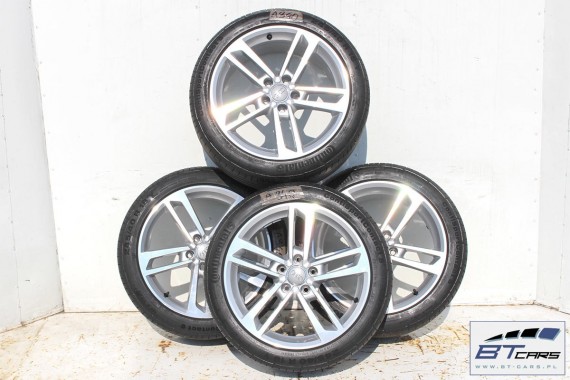 AUDI TT FELGI 18 OPONY LATO KOŁA FELGA OPONA 8S0601025E 8,5J*18H2 ET50 5x112 Continental ContiSportContact 245/40/18 8S