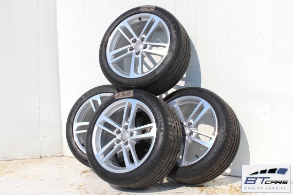 AUDI TT FELGI 18 OPONY LATO KOŁA FELGA OPONA 8S0601025E 8,5J*18H2 ET50 5x112 Continental ContiSportContact 245/40/18 8S