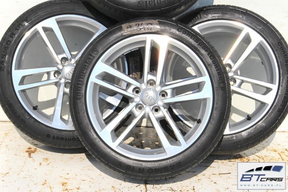 AUDI TT FELGI 18 OPONY LATO KOŁA FELGA OPONA 8S0601025E 8,5J*18H2 ET50 5x112 Continental ContiSportContact 245/40/18 8S