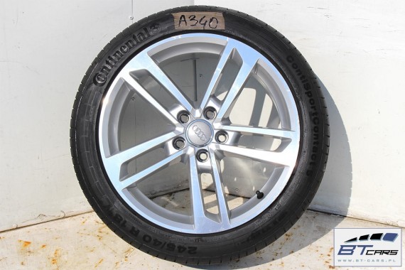 AUDI TT FELGI 18 OPONY LATO KOŁA FELGA OPONA 8S0601025E 8,5J*18H2 ET50 5x112 Continental ContiSportContact 245/40/18 8S