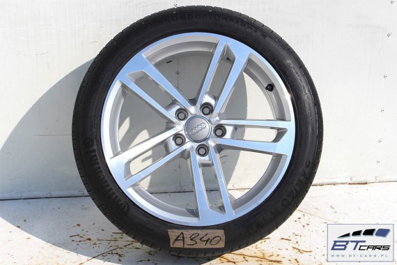 AUDI TT FELGI 18 OPONY LATO KOŁA FELGA OPONA 8S0601025E 8,5J*18H2 ET50 5x112 Continental ContiSportContact 245/40/18 8S