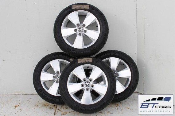 VW GOLF VII SPORTSVAN FELGI 16 cali OPONY KOŁA LATO felga  5G0601025AC  6,5J*16H2 ET46 opona MICHELIN ENERGY SAVER 205/55/16 91V