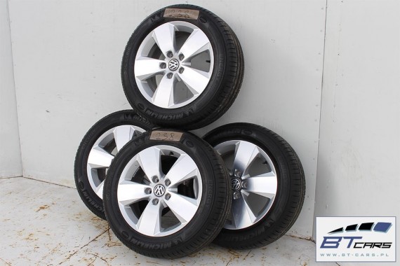 VW GOLF VII SPORTSVAN FELGI 16 cali OPONY KOŁA LATO felga  5G0601025AC  6,5J*16H2 ET46 opona MICHELIN ENERGY SAVER 205/55/16 91V
