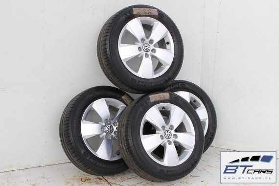VW GOLF VII SPORTSVAN FELGI 16 cali OPONY KOŁA LATO felga  5G0601025AC  6,5J*16H2 ET46 opona MICHELIN ENERGY SAVER 205/55/16 91V