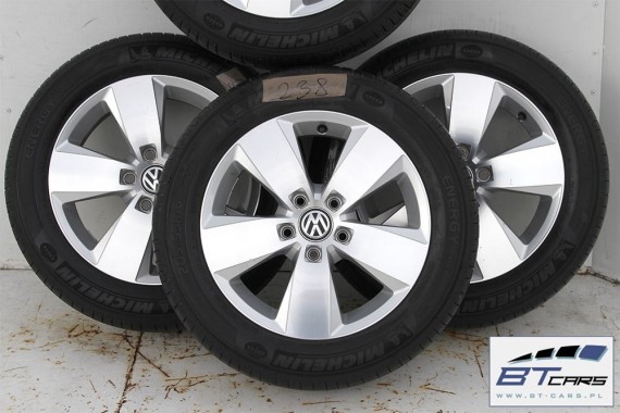 VW GOLF VII SPORTSVAN FELGI 16 cali OPONY KOŁA LATO felga  5G0601025AC  6,5J*16H2 ET46 opona MICHELIN ENERGY SAVER 205/55/16 91V