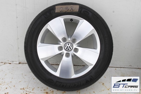 VW GOLF VII SPORTSVAN FELGI 16 cali OPONY KOŁA LATO felga  5G0601025AC  6,5J*16H2 ET46 opona MICHELIN ENERGY SAVER 205/55/16 91V