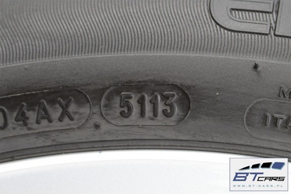 VW GOLF VII SPORTSVAN FELGI 16 cali OPONY KOŁA LATO felga  5G0601025AC  6,5J*16H2 ET46 opona MICHELIN ENERGY SAVER 205/55/16 91V