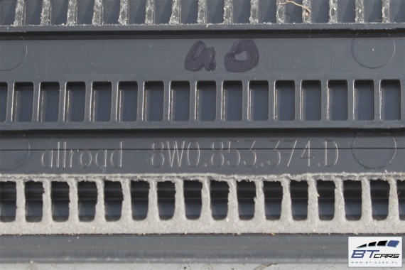 AUDI A4 ALLROAD LISTWY PROGOWE 8W0853373D 8W0853374D KOMPLET LISTEW PROGOWYCH WEWNĘTRZNYCH 8W0 853 373 D 8W0853373G 8W0853374G