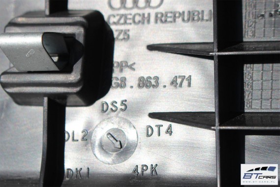 AUDI A7 BOCZEK + DYWAN BAGAŻNIKA 4G8863887B 4G8863888B 4G8863471 4G8863463A 4G boczki bagażnik tapicerka 4G8863887B 4G8863888B