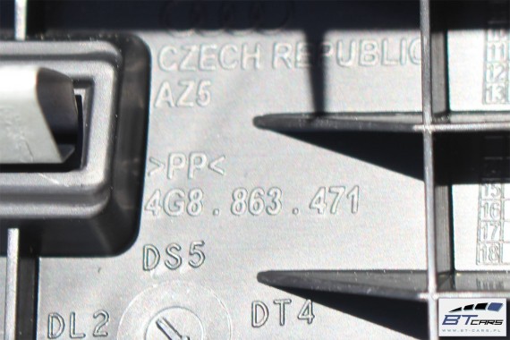AUDI A7 BOCZEK + DYWAN BAGAŻNIKA 4G8863887B 4G8863888B 4G8863471 4G8863463A 4G boczki bagażnik tapicerka 4G8863887B 4G8863888B
