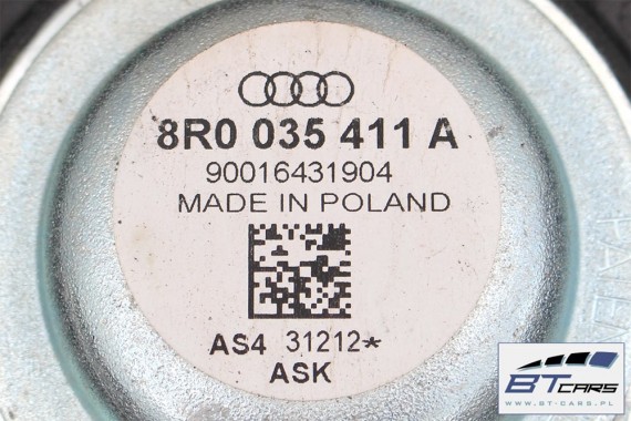 AUDI Q5 GŁOŚNIKI + WZMACNIACZ 8T1035223A / 8T0035223H BANG OLUFSEN 8R0035382A 8R0035399B 8R0035399C 8R0035397 A 8R0035411A 8R