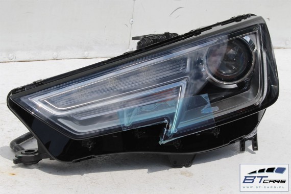 AUDI A4 PRZÓD maska błotniki zderzak pas przedni lampy wzmocnienie błotnik lampa Xenon Led 8W B9 0E0E LY9T czarny mythosschwarz