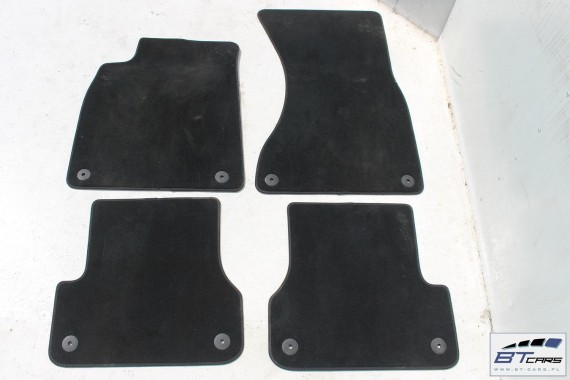 AUDI A6 A7 FL DYWANIKI PODŁOGI 4G1863691 4G0864450 wycieraczki 4G0864450 4G1 863 691 QA5 czarny 4G1863691 4G0864450 4G1863691