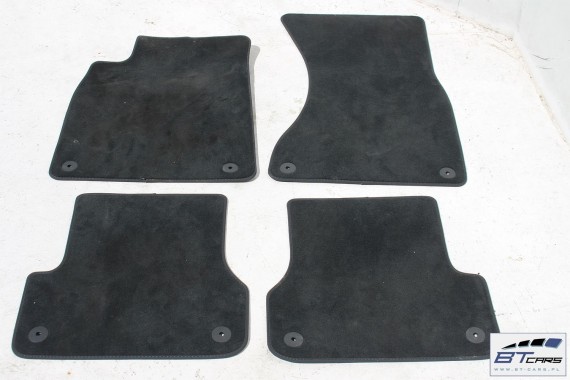 AUDI A6 A7 FL DYWANIKI PODŁOGI 4G1863691 4G0864450 wycieraczki 4G0864450 4G1 863 691 QA5 czarny 4G1863691 4G0864450 4G1863691