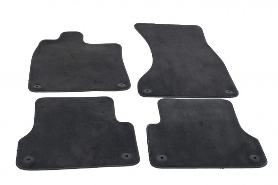 AUDI A6 A7 FL DYWANIKI PODŁOGI 4G1863691 4G0864450 wycieraczki 4G0864450 4G1 863 691 QA5 czarny 4G1863691 4G0864450 4G1863691
