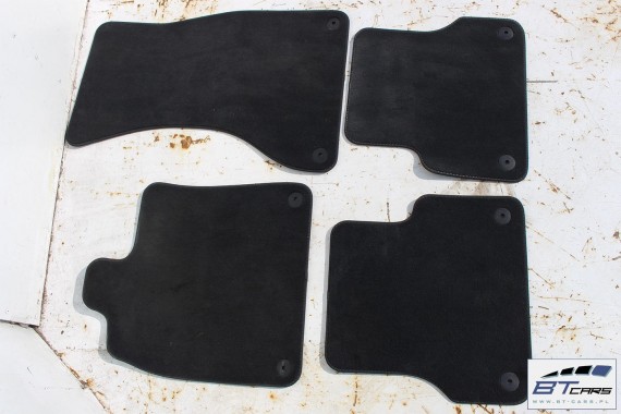 AUDI A6 A7 FL DYWANIKI PODŁOGI 4G1863691 4G0864450 wycieraczki 4G0864450 4G1 863 691 QA5 czarny 4G1863691 4G0864450 4G1863691