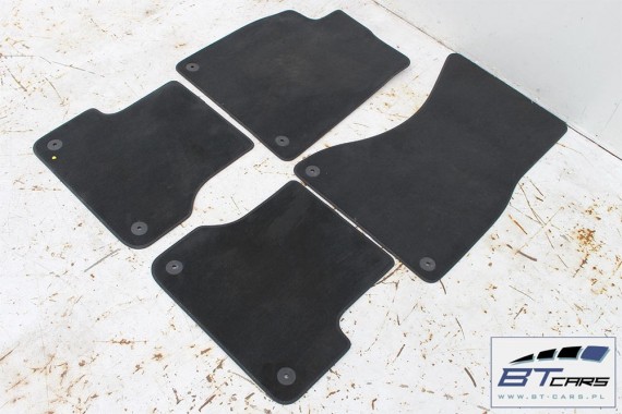 AUDI A6 A7 FL DYWANIKI PODŁOGI 4G1863691 4G0864450 wycieraczki 4G0864450 4G1 863 691 QA5 czarny 4G1863691 4G0864450 4G1863691